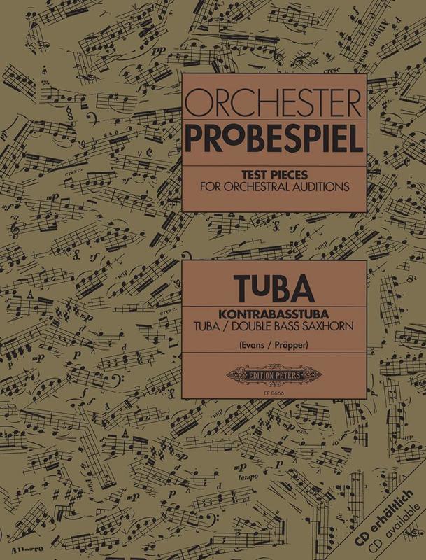 Test Pieces For Orchestral Auditions Tuba