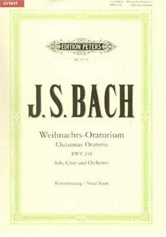 J.S Bach Christmas Oratorio Bwv 248 Urtext Vocal Book