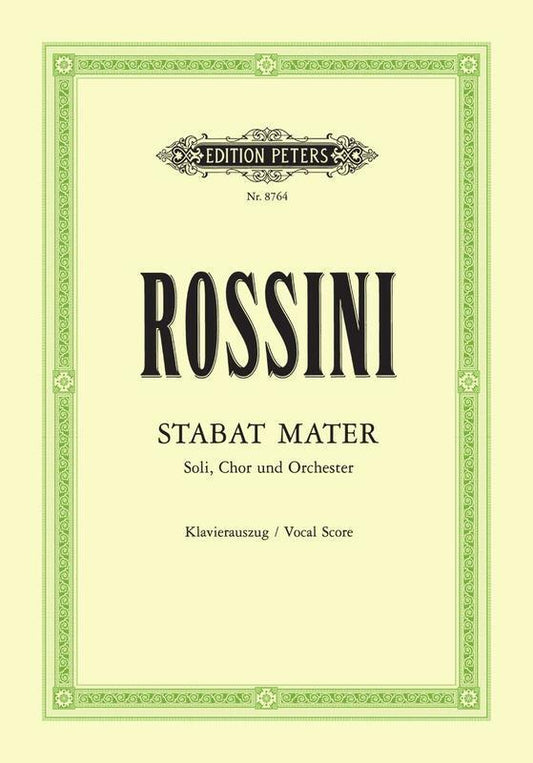 Rossini - Stabat Mater Vocal Score