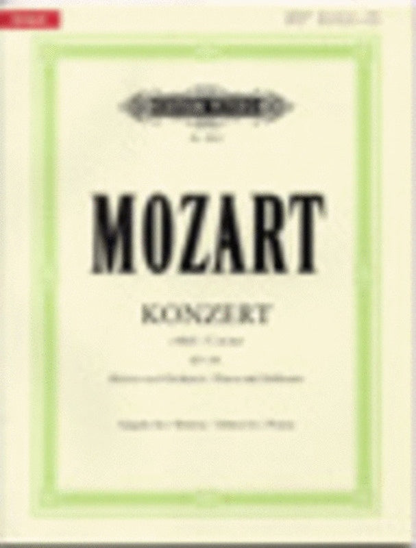 Concerto K 491 C Min 2 Pno 4 Hand Urtext Book