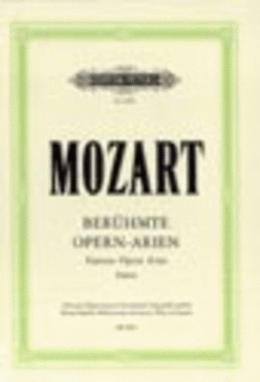 Mozart - Famous Opera Arias For Soprano