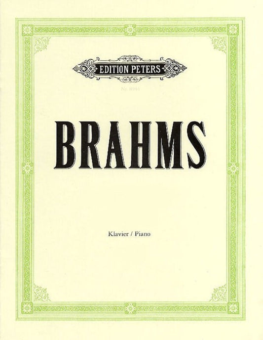 Brahms - 4 Ballades Op 10 Urtext