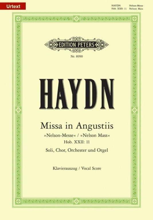 Haydn - Nelson Mass No 3 D Min Vocal Score