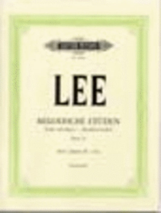 Lee - 40 Melodic Studies Op 31 Vol 1 Cello