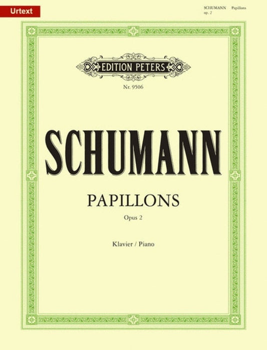 Schumann - Papillons Op 2 Ed Kohler Urtext