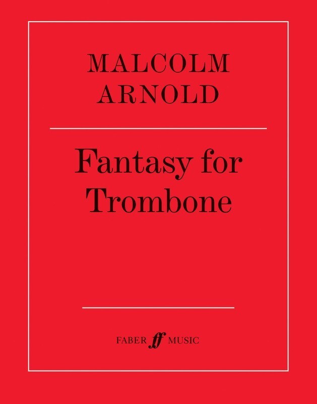 Malcolm  Arnold - Fantasy For Trombone Book