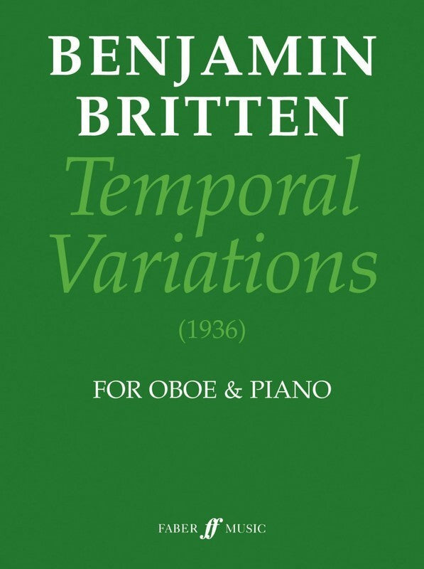 Britten - Temporal Variations Oboe/Piano