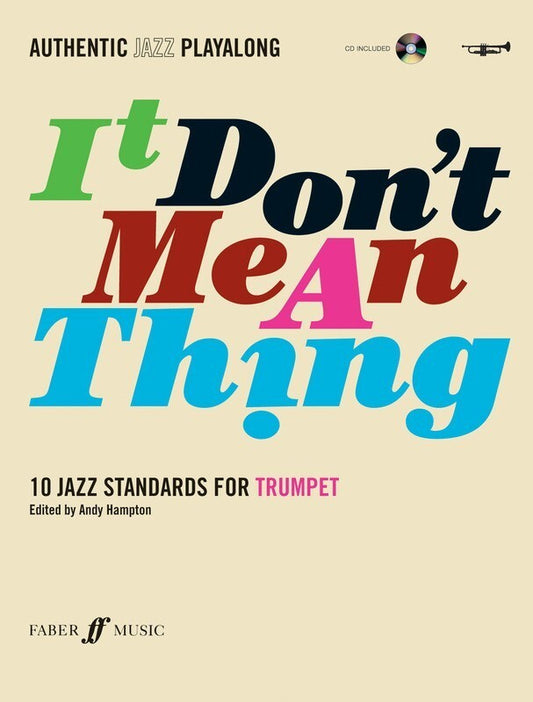 It Dont Mean A Thing For Trumpet Bk/Cd