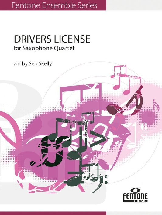 Drivers License Aatb Sax Quartet Sc/Pts