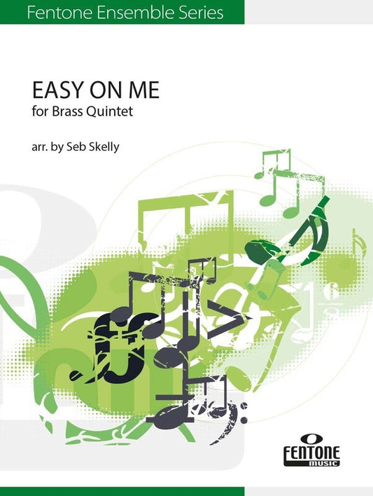 Easy On Me For Brass Quintet Sc/Pts