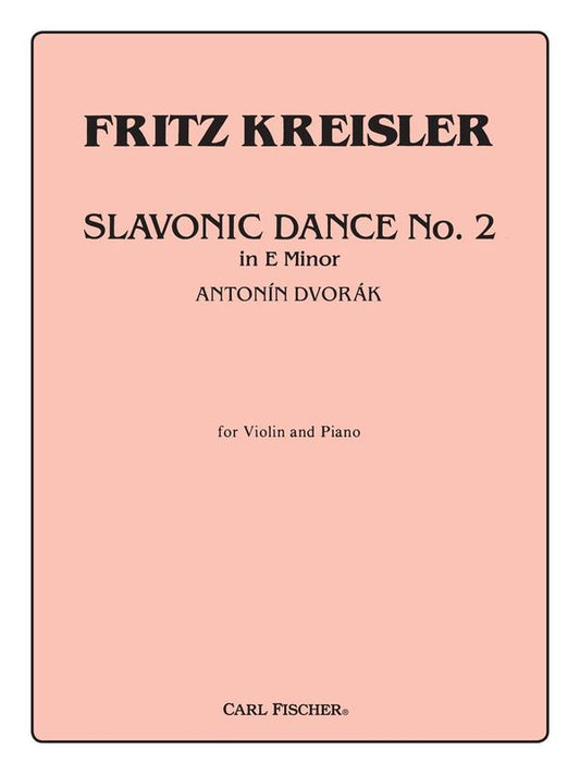 Slavonic Dance No 2 E Minor For Violin/Piano