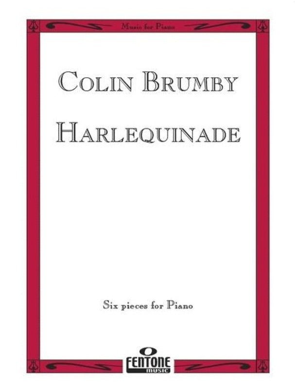 Colin Brumby - Harlequinade 6 Solo Pieces For Piano Book