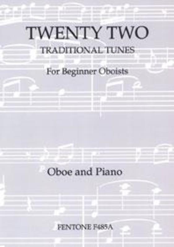 22 Traditional Tunes Oboe/Piano