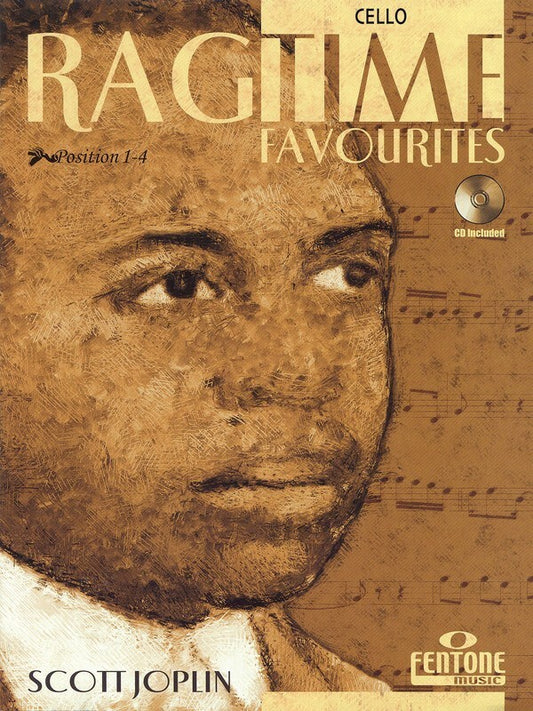 Ragtime Favourites By Scott Joplin Bk/Cd Cello