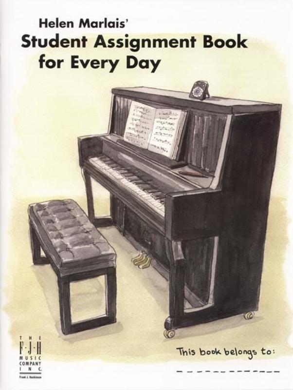 Helen Marlais' Student Assignment Book for Every Day - Music2u