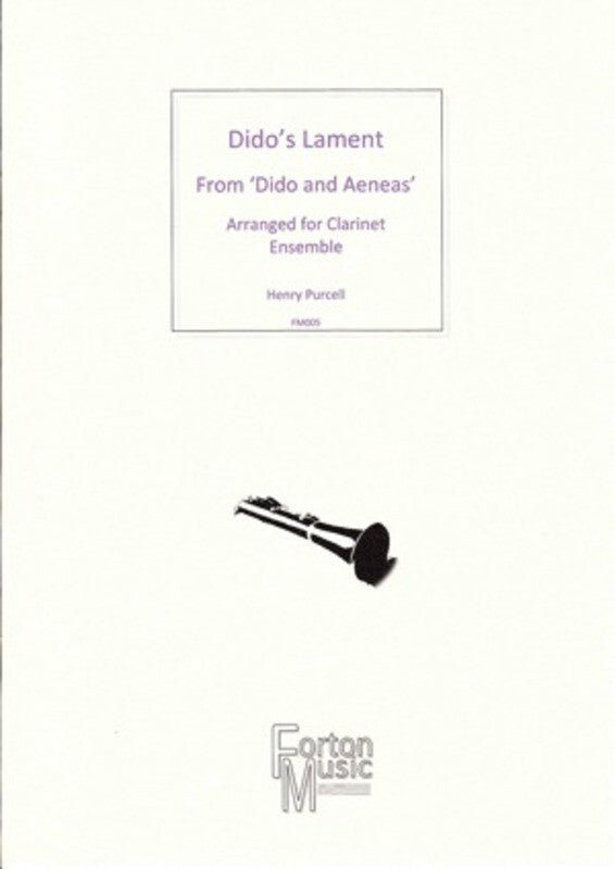 Didos Lament (Dido And Aeneas) 3 B Fl 1 Alto 1 B