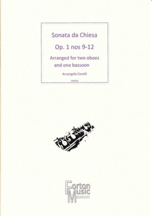 Sonata Da Chiesa Nos 9-12 Double Reed Trio