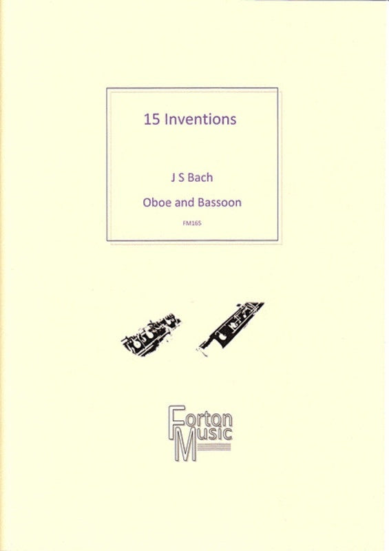 15 Inventions Oboe/Bassoon Duet Book