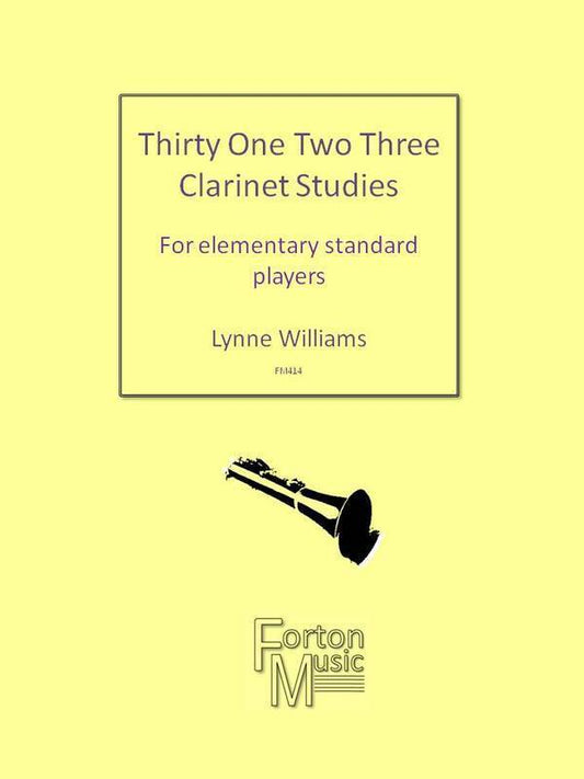 Thirty One Two Three Clarinet Studies