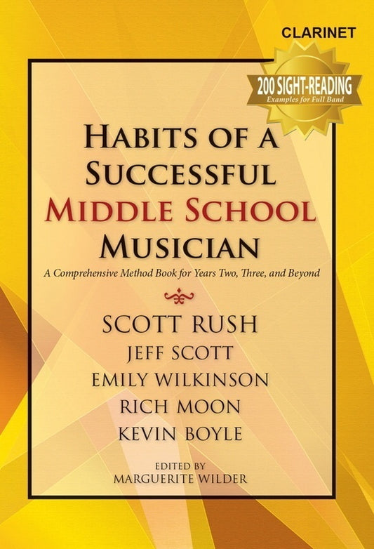 Habits Successful Middle School Clarinet