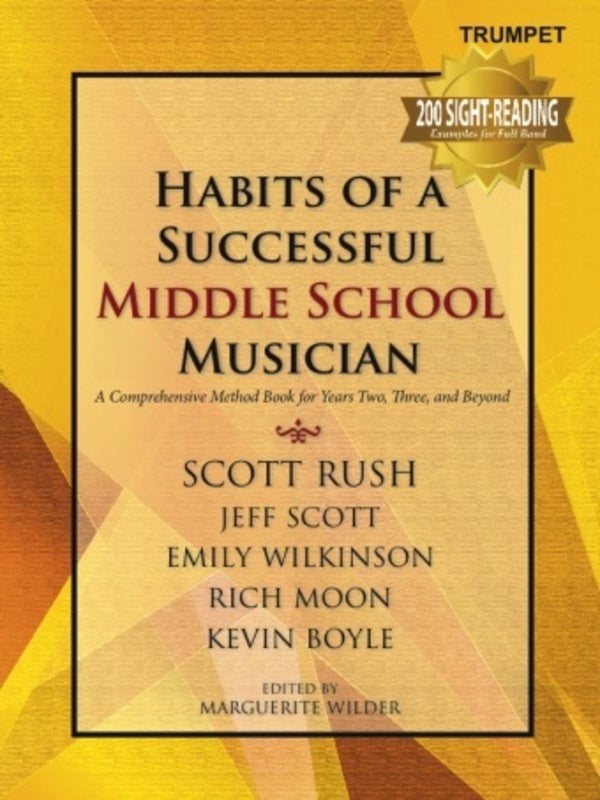 Habits Successful Middle School Trumpet