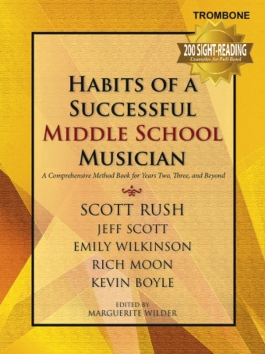 Habits Successful Middle School Trombone