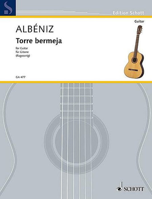 Isaac Albeniz -Torre Bermeja Op 92 No 12 For Guitar Book