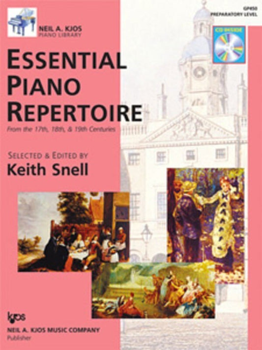 Essential Piano Repertoire Prep Book/Cd 17-19th Centuries