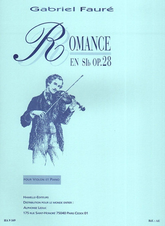 Faure - Romance B Flat Major Op 28 Violin/Piano