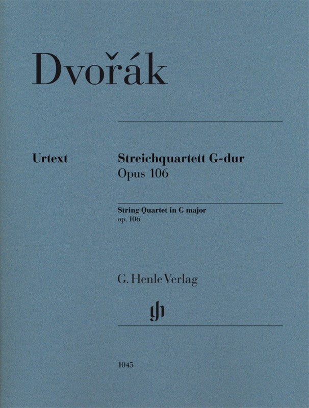 Dvorak - String Quartet G Major Op 106 Parts