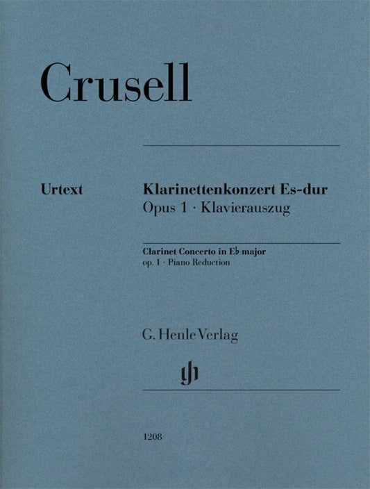 Crusell - Clarinet Concerto E Flat Op 1 Clarinet/Piano