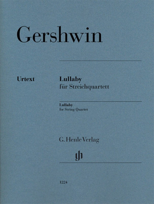 Gershwin - Lullaby For String Quartet Parts Book