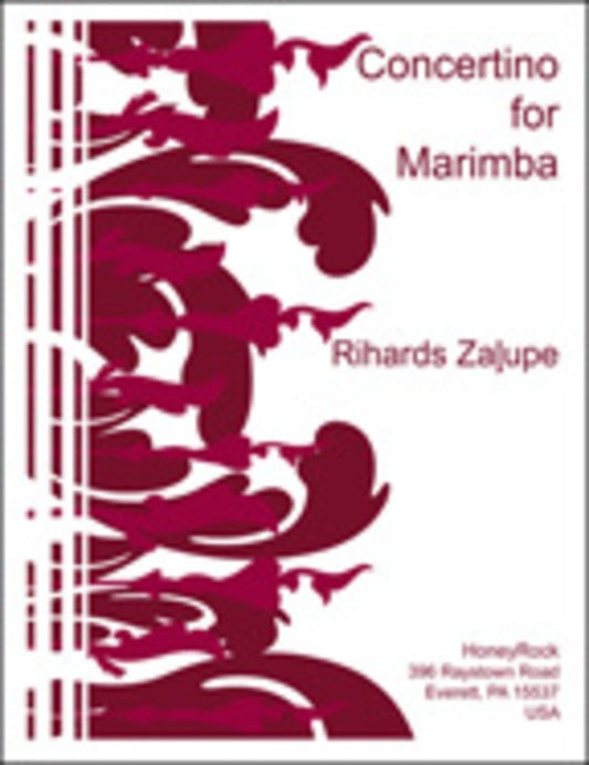 Concertino Marimba/Orch Piano Reduction - Music2u