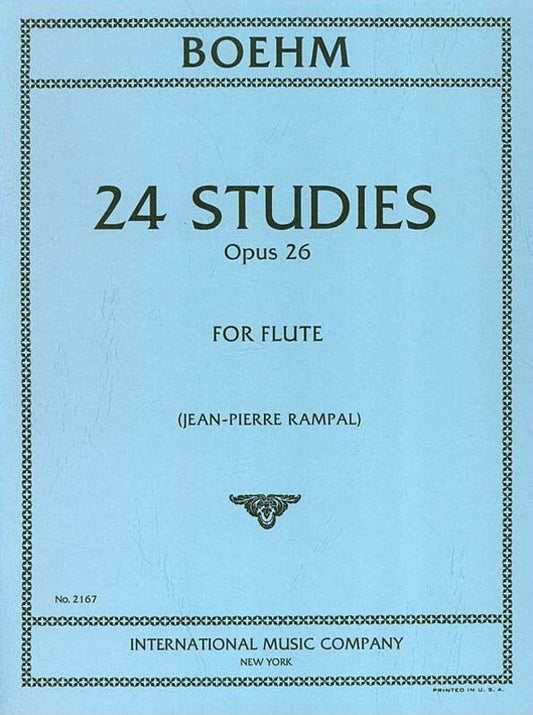 Bohm - 24 Caprices Op 26 Flute