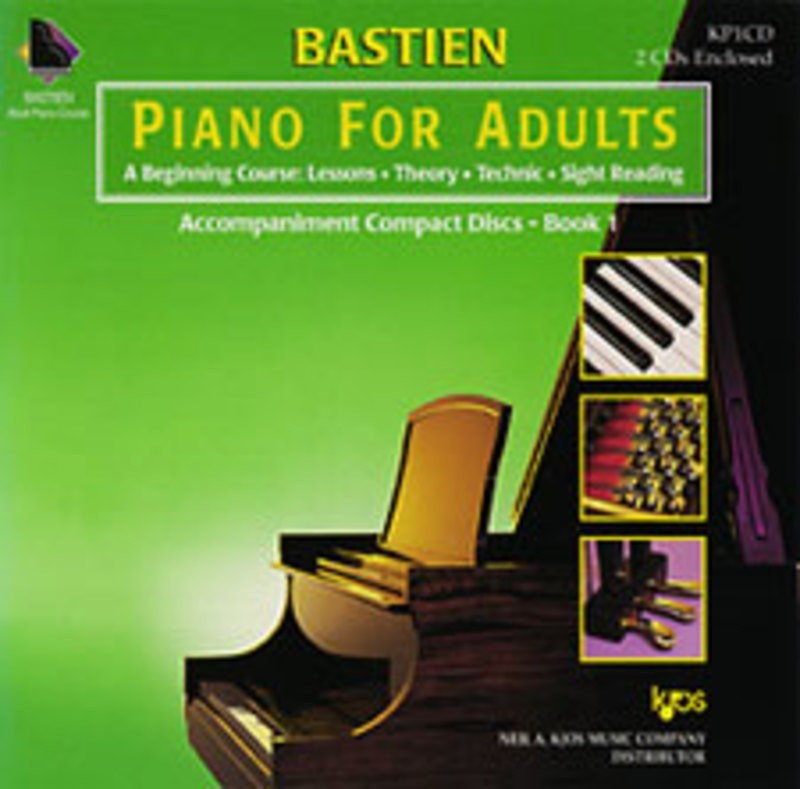 Bastien Piano For Adults Book 1 (2Cd Set)