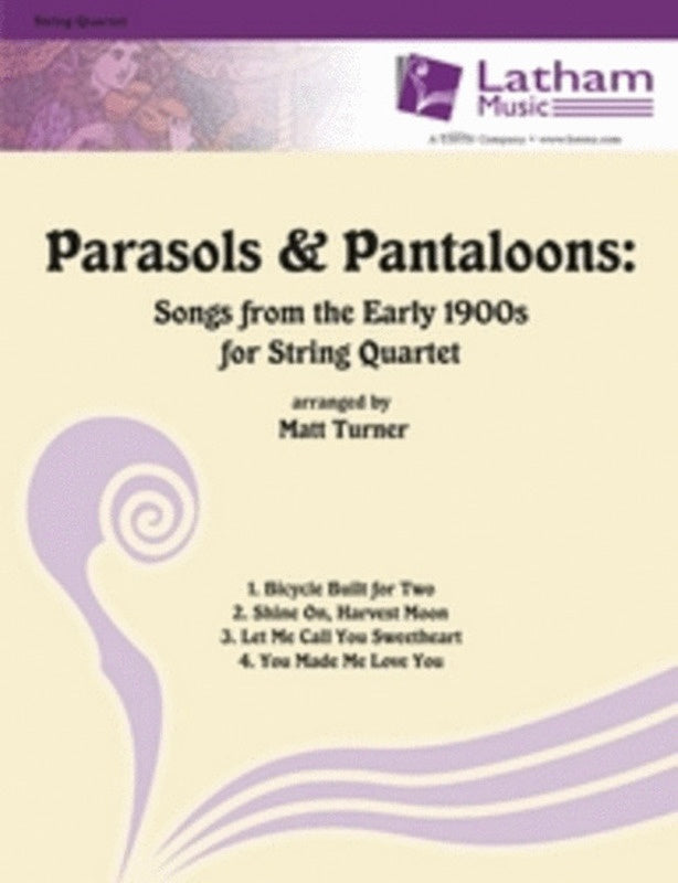 Parasols And Pantaloons String For Quartet Sc/Pts