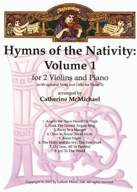 Hymns Of Nativity Volume 1 For 2 Violins with Piano Accompaniment