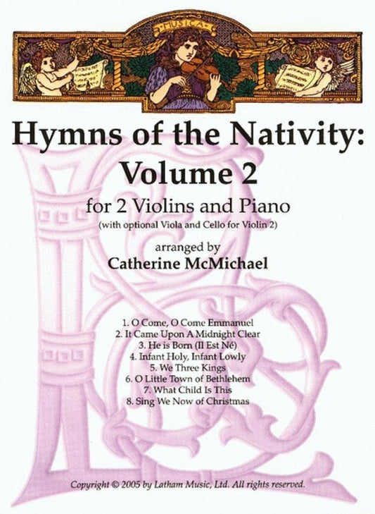 Hymns Of Nativity Volume 2 For 2 Violins with Piano Accompaniment