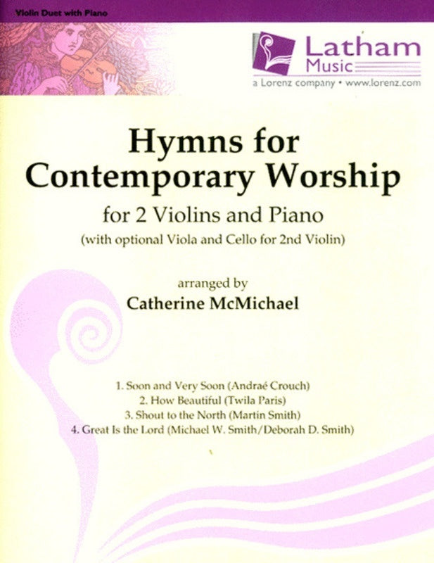 Hymns For Contemporary Worship For 2 Violins with Piano Accompaniment