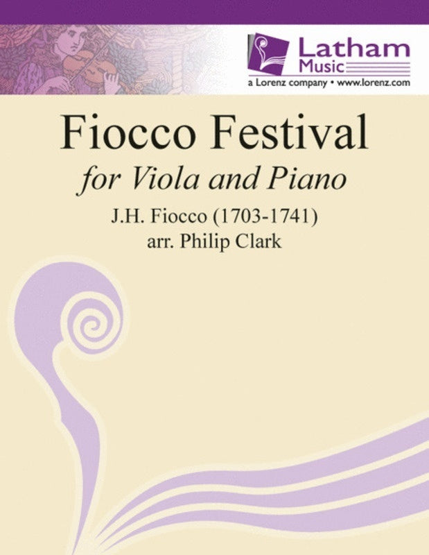 Fiocco Festival For Viola with Piano Accompaniment