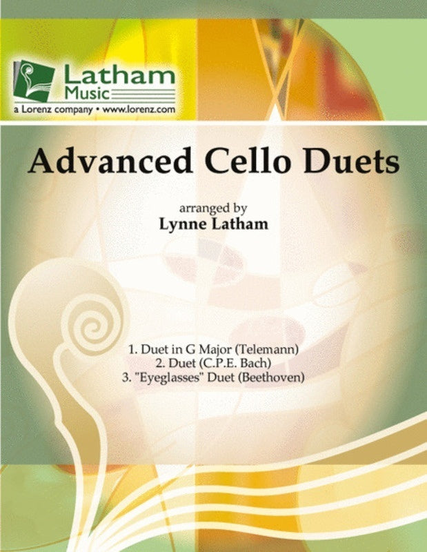 Advanced Cello Duets Arr Latham