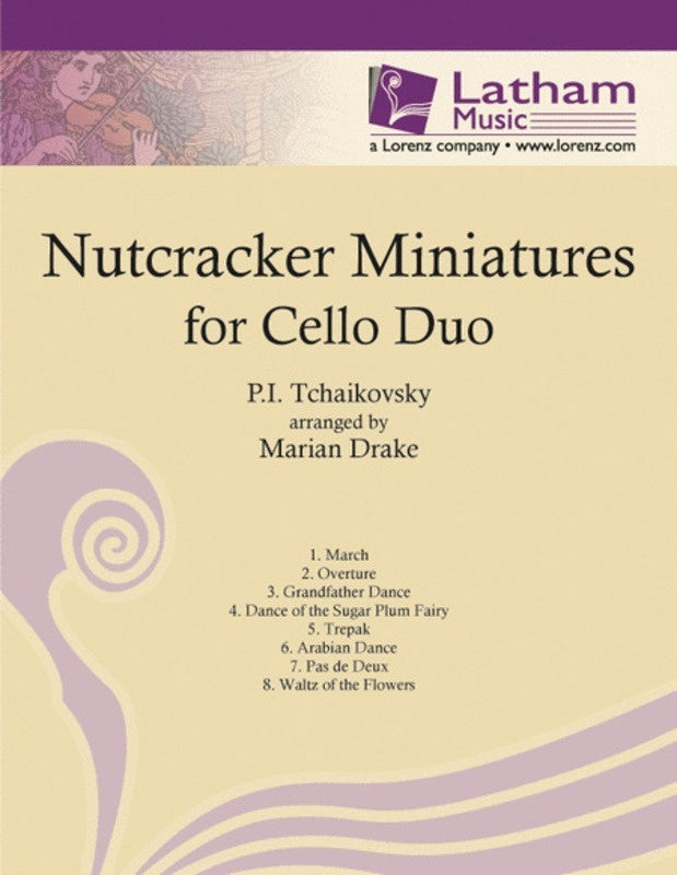 Nutcracker Miniatures For Cello Duo Arr Drake