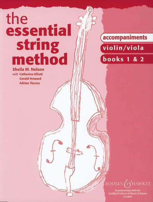 Essential String Method Violin/Viola 1/2 Piano Accomp