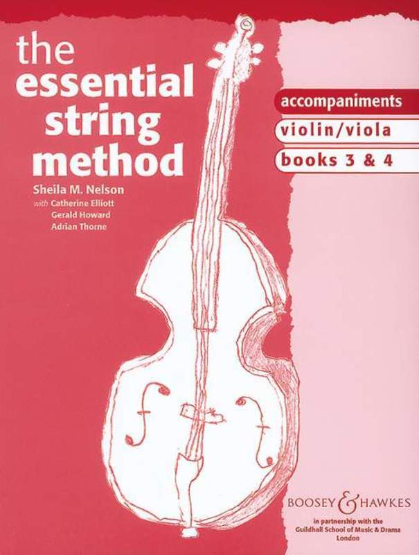 Essential String Method Violin/Viola Books 3 & 4 Piano Accomp