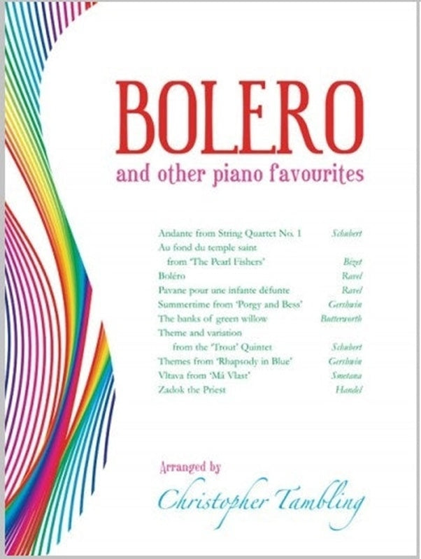 Bolero and Other Piano Favourites Book