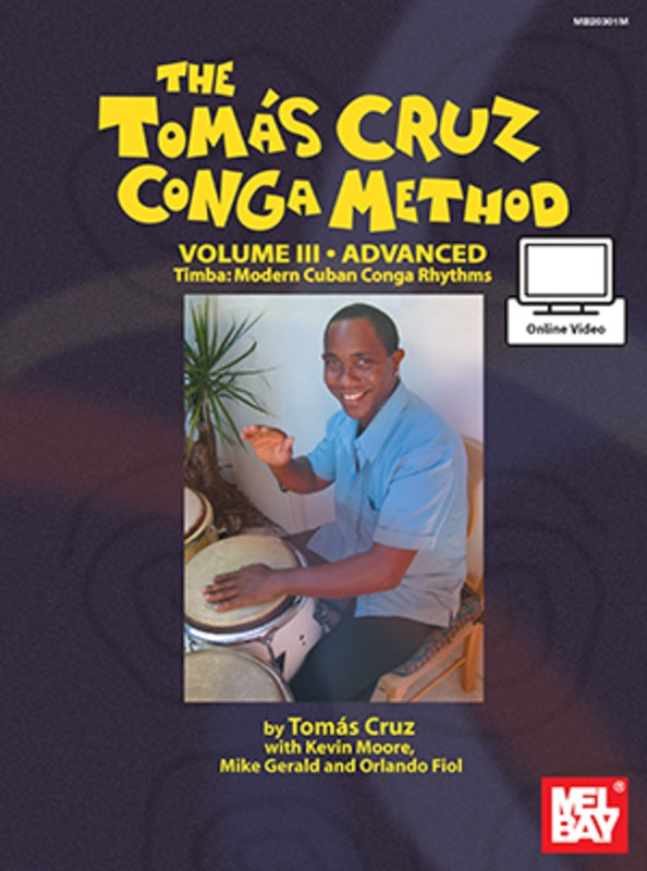 Tomas Cruz Conga Method Volume 3 Advanced Bk/Olv