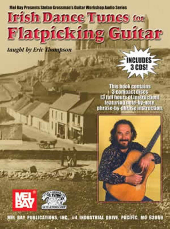 Irish Dance Tunes For Flatpicking Guitar Bk/3Cds