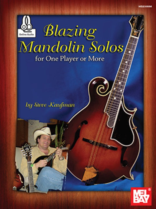 Blazing Mandolin Solos Bk/Oa