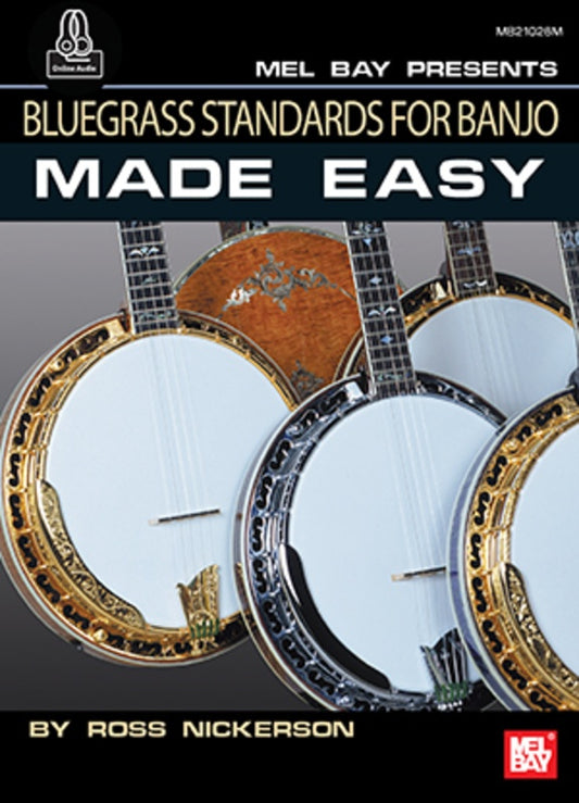 Bluegrass Standards For Banjo Made Easy Bk/Ola