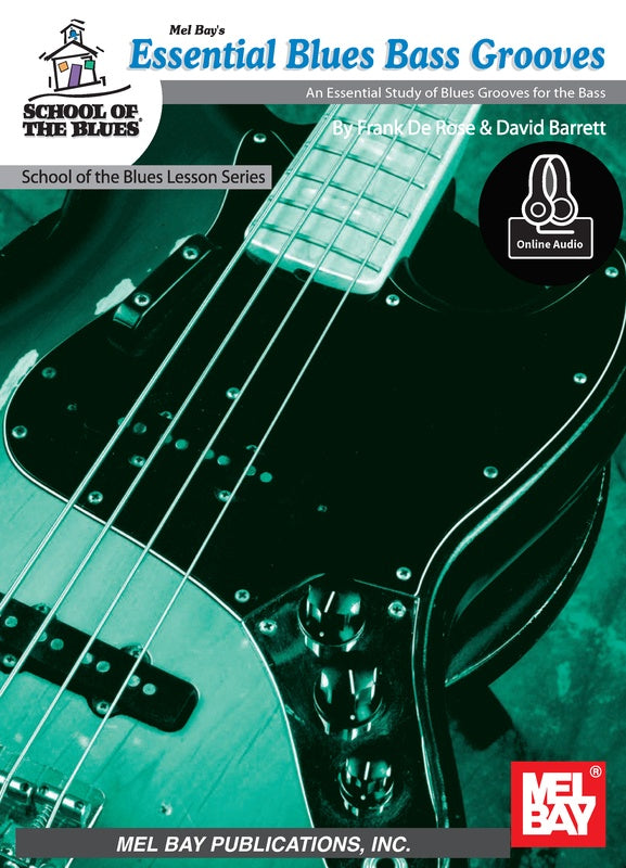 Essential Blues Bass Grooves Book/Ola